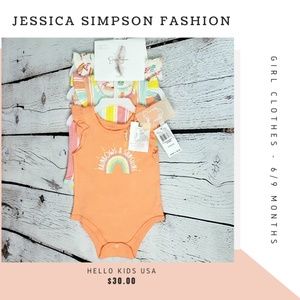 3-piece Bodysuit onesie from Jessica Simpson 3/9 m